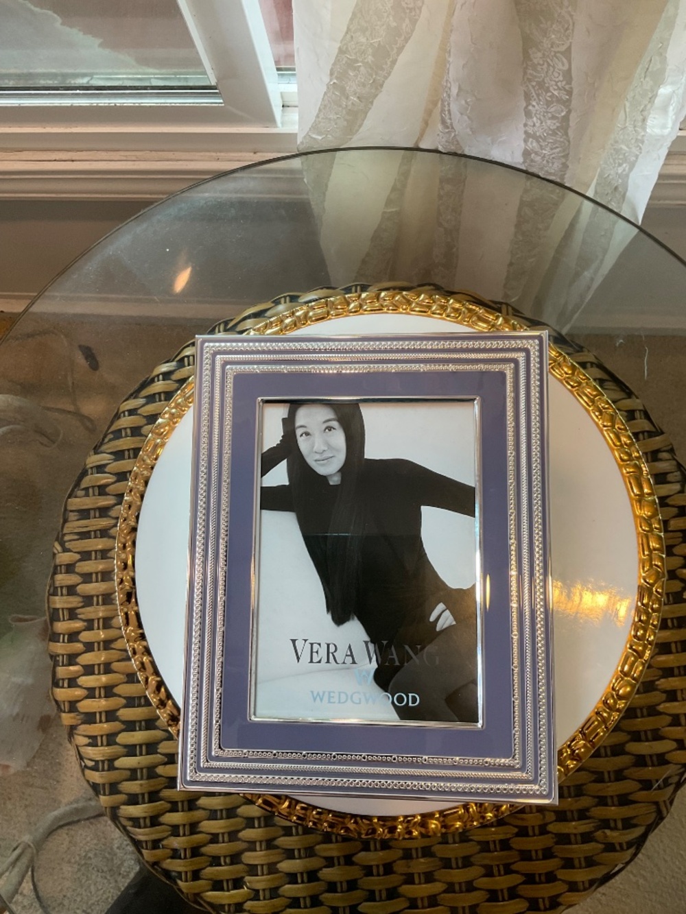 Vera Wang Wedgwood Rare Silver Plated Frame NWOT - Picture 2 of 5